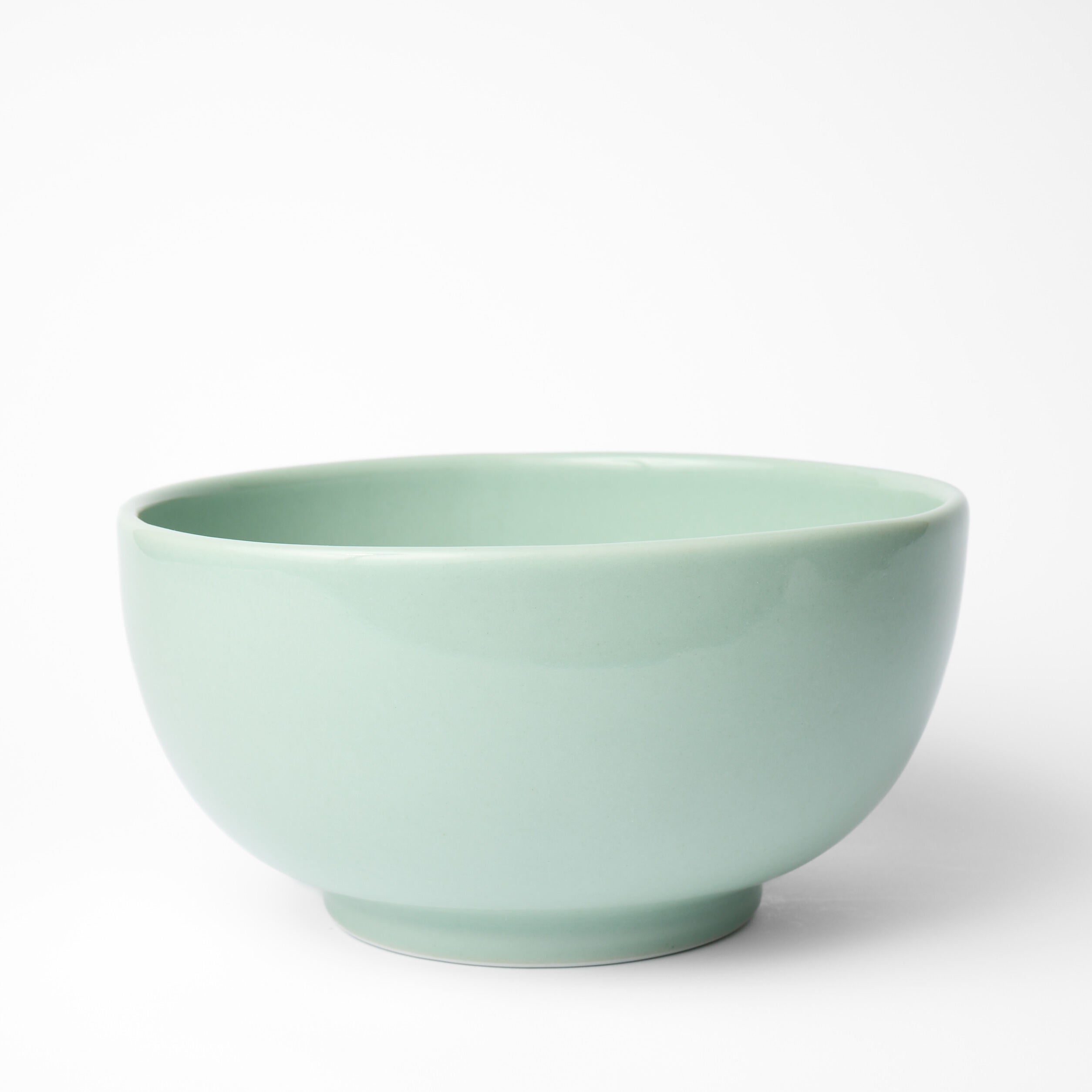 Buckeye, Blue-Green Glaze Serving Bowl