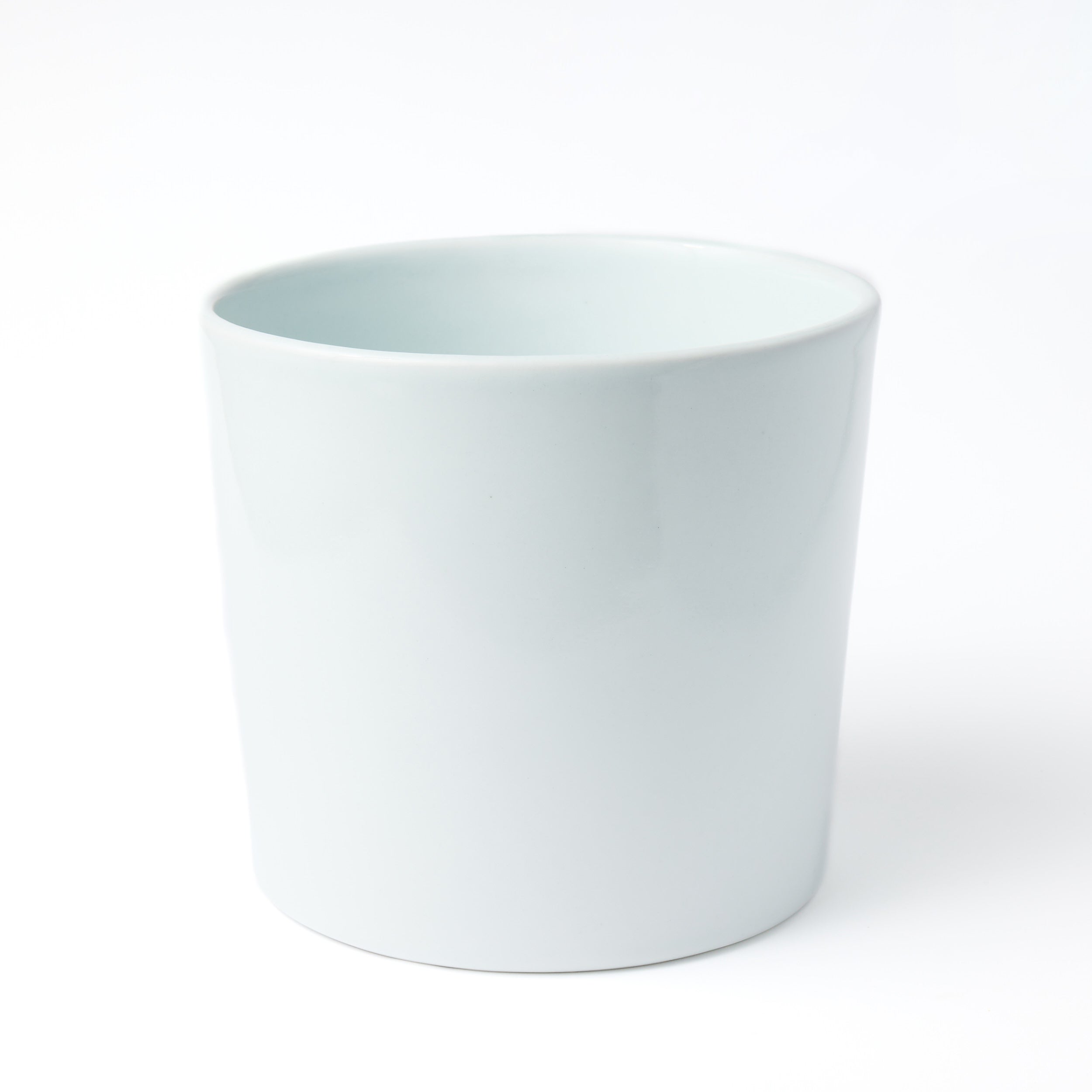 Oak Tree, Blue-Green Glaze Crock
